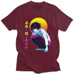 Vaporwave Death Note t-shirt manches courtes 100% coton décontracté mode cosplay