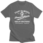 Vintage Peaky Blinders t-shirt manches courtes 100% coton décontracté mode cosplay