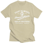 Vintage Peaky Blinders t-shirt manches courtes 100% coton décontracté mode cosplay