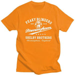 Vintage Peaky Blinders t-shirt manches courtes 100% coton décontracté mode cosplay