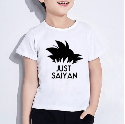 2_c317294d-110e-4b6b-af2b-0144afeff224 T-Shirt DBZ Enfant <br /> Just Saiyan
