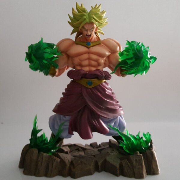 Figurine LED Dragon Ball Z Broly Saiyan Légendaire