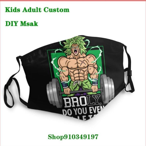 H512df71c7f3e412b92cbf69bbeba8ae4j Masque Dragon Ball Z</br> Broly Gym