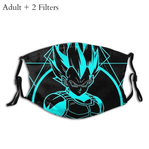 Masque Dragon Ball</br> Vegeta Blue