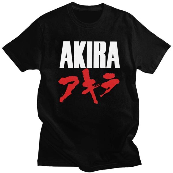 Akira T Shirt Neo Tokyo t-shirt manches courtes 100% coton décontracté mode cosplay
