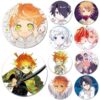 badge goodies The Promised Neverland Emma Cosplay Badges Norman Brooch Pins Icon Ray