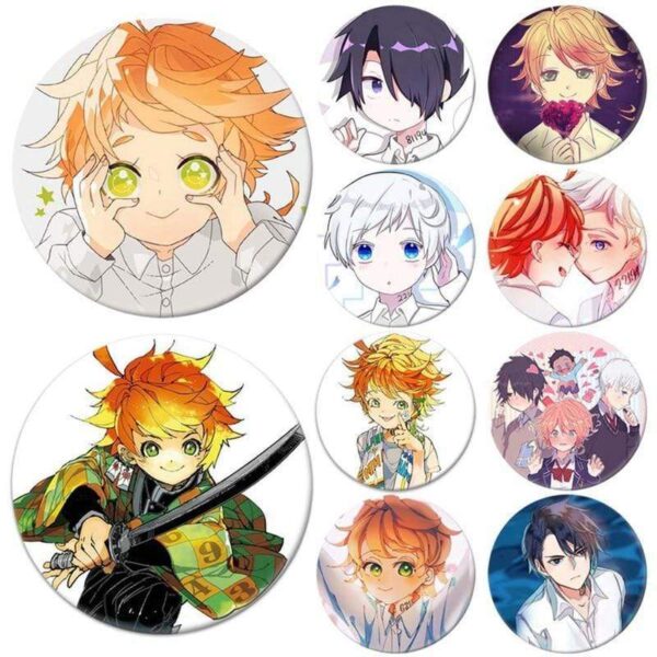 badge-goodies-the-promised-neverland-emma-cosplay-badges-norman-brooch-pins-icon-ray-23546746110133 badge goodies The Promised Neverland Emma Cosplay Badges Norman Brooch Pins Icon Ray