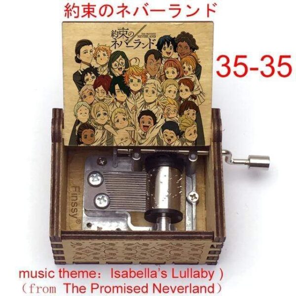 Boite à musique the promised neverland Isabella's Lullaby music