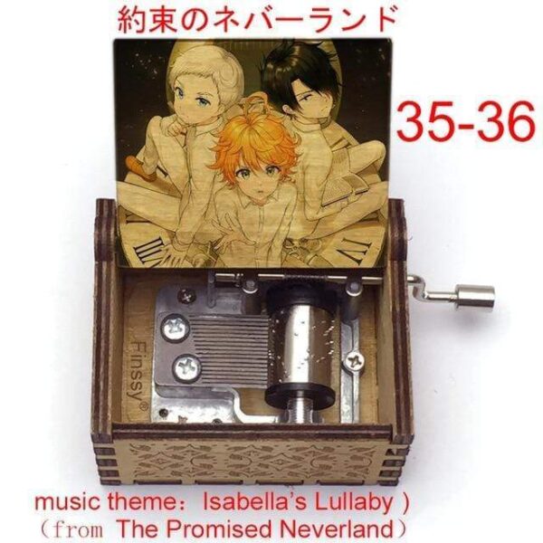 Boite à musique the promised neverland Isabella's Lullaby music