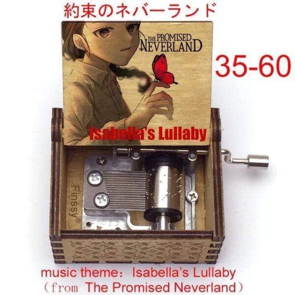 Boite à musique the promised neverland Isabella's Lullaby music