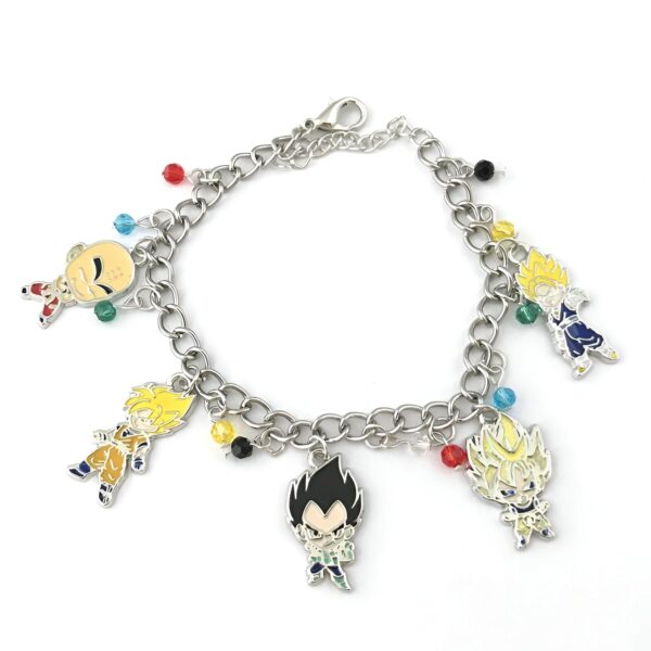 Bracelet Dragon Ball Z Perles Goku Vegeta Krillin