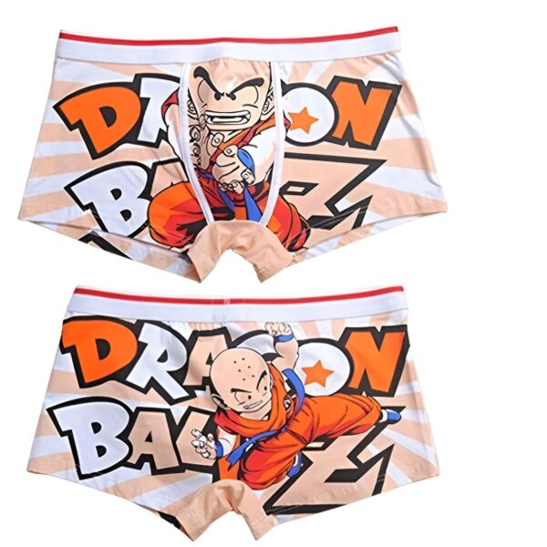 Caleçon Dragon Ball Z Krilin guerrier de la Terre