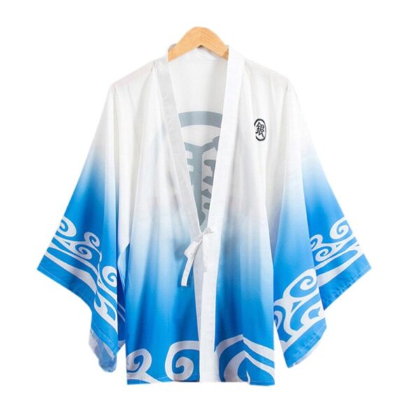 Cape kimono Gintama Unisex Sakata Gintoki yo ro zu ya YIN cospplay Haori Cape manteau