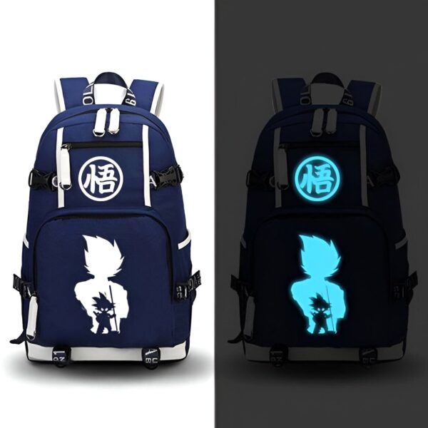 Sac à Dos Goku Fluorescent Dragon Ball Z Kanji Go