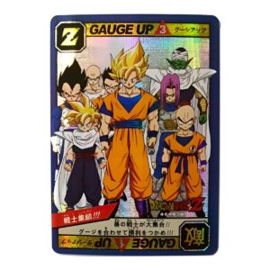 Carte Dragon Ball Z Univers 7 Sept Guerriers Z DBZ
