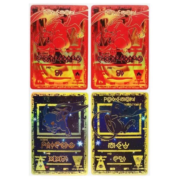 Cartes de Collection Pokemon Charizard raiiu Mew, jouets Totem ancien, loisirs, jeu de cartes Anime