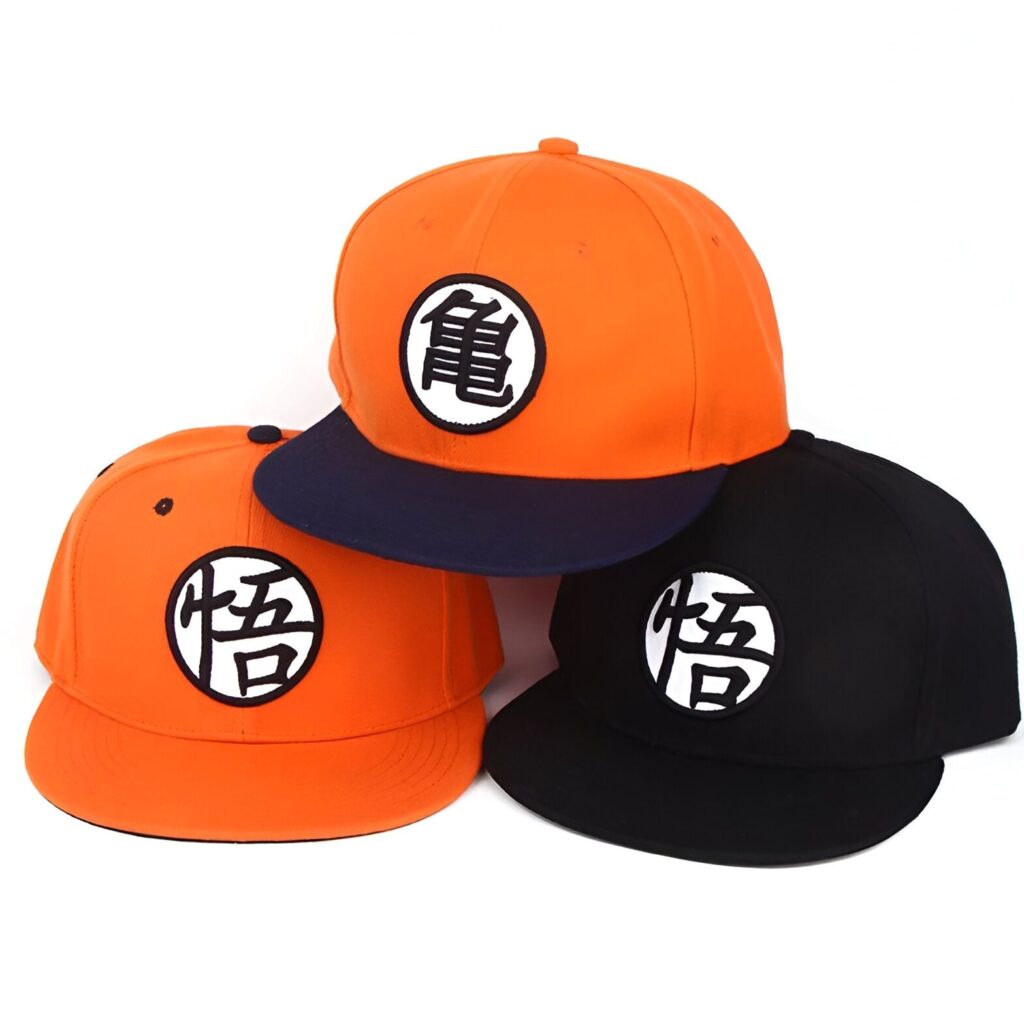 Casquette Dragon Ball Z Kanji Kame et Go
