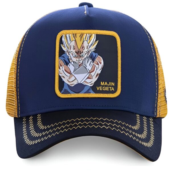 Casquette Dragon Ball Z Majin Vegeta Brodée