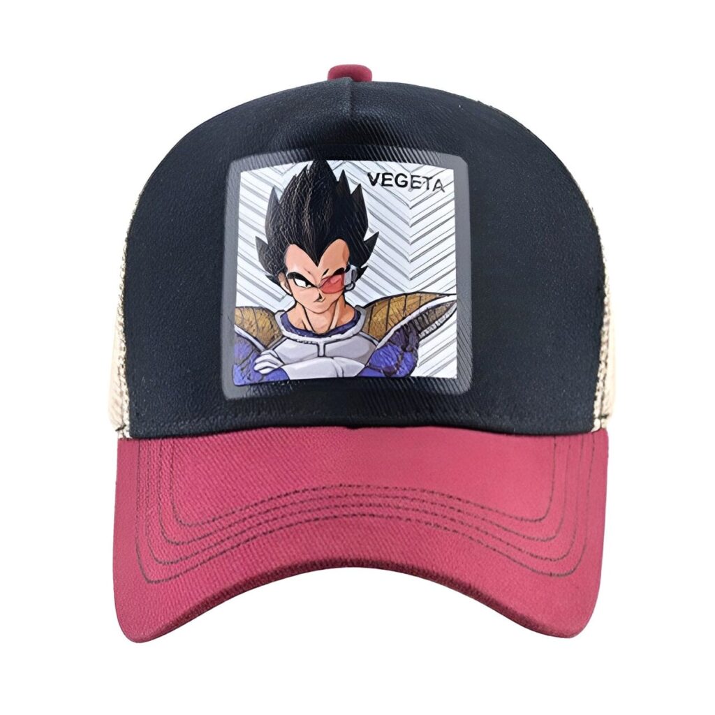 Casquette Dragon Ball Z Vegeta Prince des Saiyans