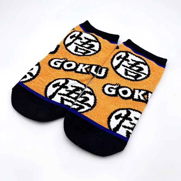 Chaussettes Dragon Ball Goku Kanji Design Saiyan