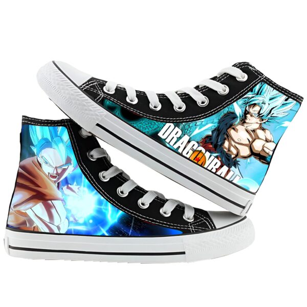 Baskets Montantes DBS Goku Super Saiyan Blue DBZ