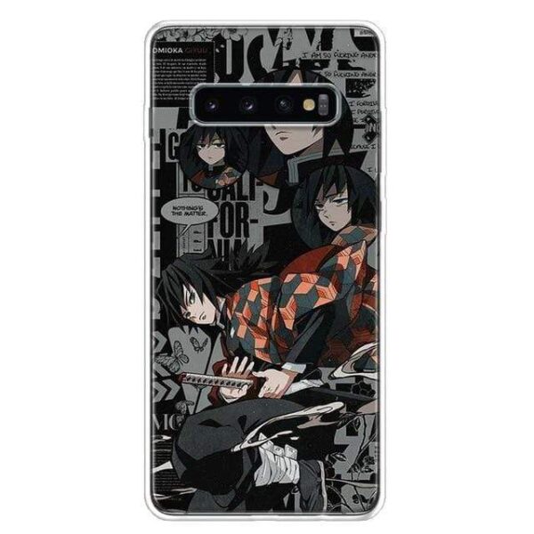 Coque Kimetsu No Yaiba Demon Slayer pour Samsung Galaxy A50 A70 A30S A51 A71 A10 A20E A40 A90 A20S M30S A6 A7 A8 A9 Pl