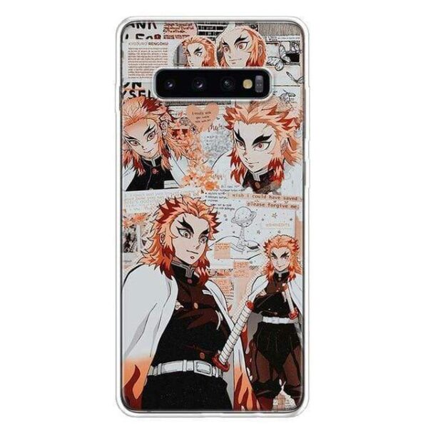 Coque Kimetsu No Yaiba Demon Slayer pour Samsung Galaxy A50 A70 A30S A51 A71 A10 A20E A40 A90 A20S M30S A6 A7 A8 A9 Pl