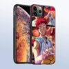 Coque téléphone Akashi seijuro kuroko no basket pour iPhone SE 6s 7 8 Plus X XR XS 11 Pro Max Samsung S Note 10 20 Plus