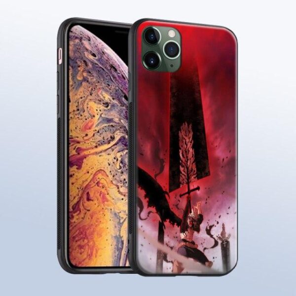 Coque téléphone Asta Black Clover anime pour iPhone 6s 7 8 Plus X XR XS 11 Pro Max Samsung S Note 8 9 10 20 Plus ultra goodies