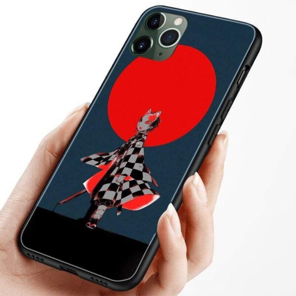 Coque téléphone demon slayer Tanjiro Kamado  pour iPhone SE 6s 7 8 Plus X XR XS 11 Pro Max Samsung S Note 8 9 10 20 Plus ultra