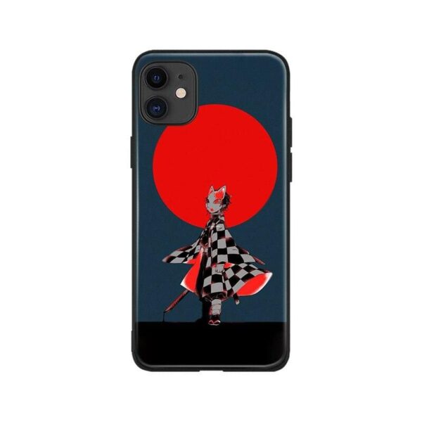 Coque téléphone demon slayer Tanjiro Kamado  pour iPhone SE 6s 7 8 Plus X XR XS 11 Pro Max Samsung S Note 8 9 10 20 Plus ultra
