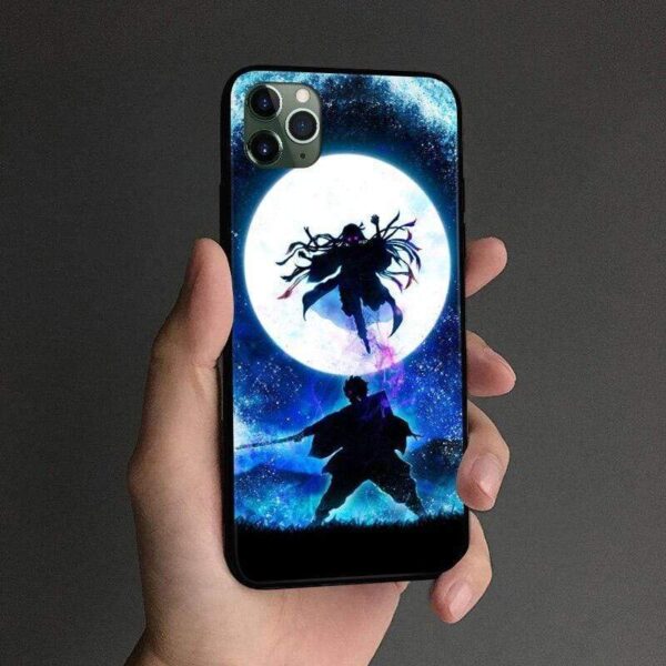 Coque téléphone demon slayer Tanjiro Nezuko Kamado iPhone SE 6s 7 8 Plus X XR XS 11 Pro Max Samsung S Note 8 9 10 20 Plus ultra