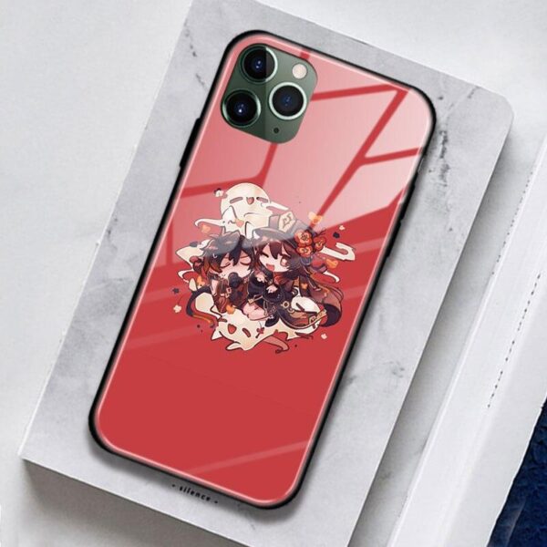 Coque téléphone genshin impact  iPhone SE 6 6s 7 8 Plus X XR XS 11 12 Mini Pro Max