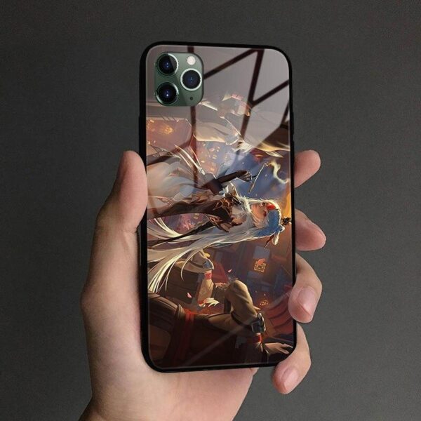 Coque téléphone Genshin Impact  iPhone SE 6 6s 7 8 Plus X XR XS 11 12 Mini Pro Max