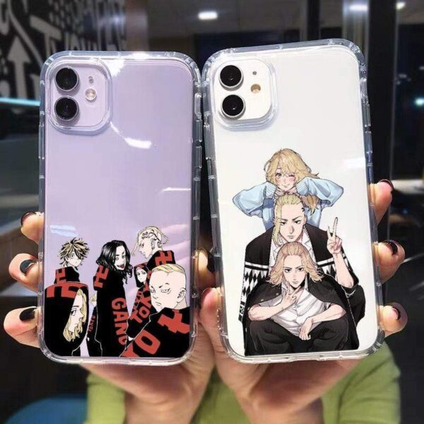 Coque téléphone Tokyo Revengers  iPhone 12 Pro Max 11 XS XR 7 SE 20 X 8 6s Plus goodies manga