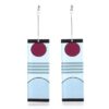 cosplay The Seven Deadly Sins Earrings Elizabeth Liones Blue Sun Stars boucles d'oreilles