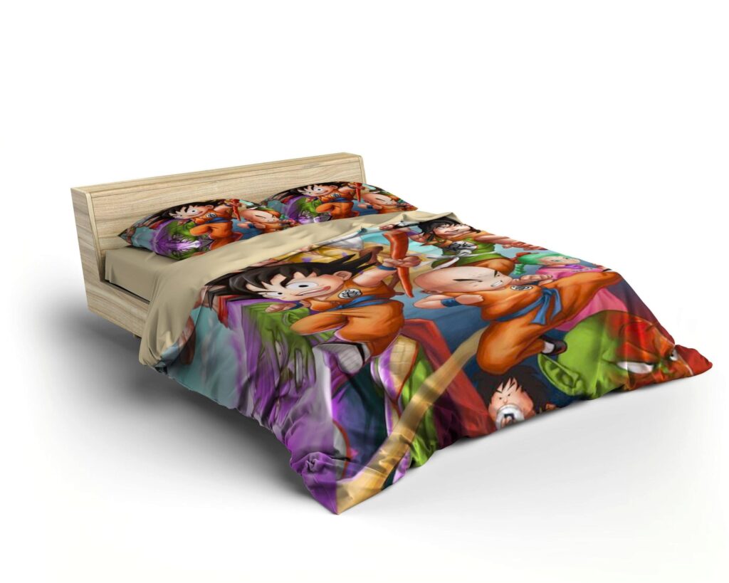 Housse de Couette Dragon Ball Goku Nostalgie Krilin