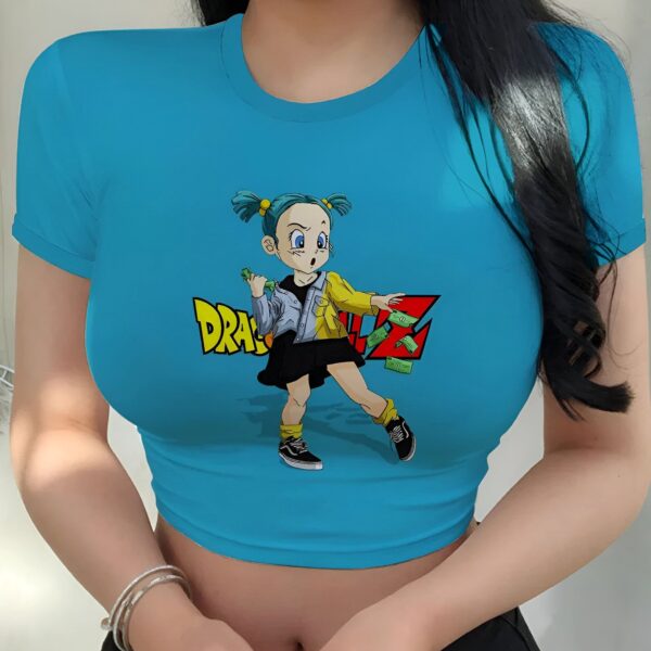 Crop Top Bulma Inventrice Dragon Ball Z Aventure Capsule