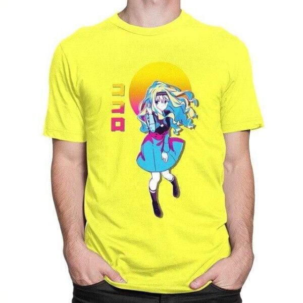 Darling In The Franxx t-shirt manches courtes 100% coton décontracté mode cosplay Vaporwave Kokoro
