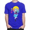 Darling In The Franxx t-shirt manches courtes 100% coton décontracté mode cosplay Vaporwave Kokoro