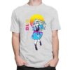 Darling In The Franxx t-shirt manches courtes 100% coton décontracté mode cosplay Vaporwave Kokoro