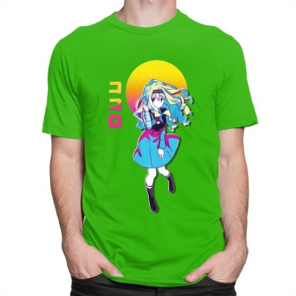 Darling In The Franxx t-shirt manches courtes 100% coton décontracté mode cosplay Vaporwave Kokoro