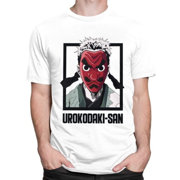 Demon Slayer Kimetsu No Yaiba TshirtUrokodaki San Water Hashira t-shirt manches courtes 100% coton décontracté mode cosplay
