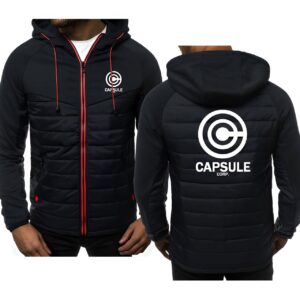 Une image d'une veste noire à capuche avec le logo Capsule Corp. sur la poitrine et dans le dos.,DO-128967213X,DO-7151484704,DO-0457657081,DO-0486518779,DO-6481355494,DO-6963698384,DO-0975915673,DO-4504121662,DO-8474987199,DO-6267710335,DO-745181551X,DO-4579949846,DO-5597145738,DO-1438493940,DO-3591871877,DO-5827398284,DO-7117672900,DO-2987081049,DO-0878668209,DO-2585440931,DO-4065509386