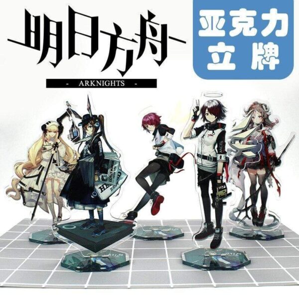 Figurine Arknights goodies décor cosplay support acrylique