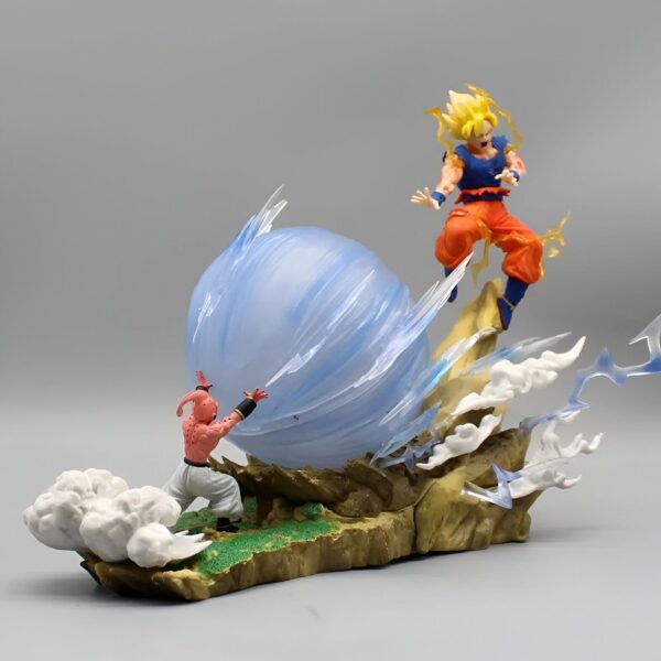 Figurine Goku vs Kid Buu Dragon Ball Z Combat Épique