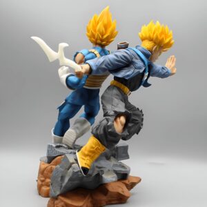 Figurine Vegeta Prince Saiyan et Trunks Dragon Ball