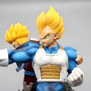Figurine Vegeta Prince Saiyan et Trunks Dragon Ball