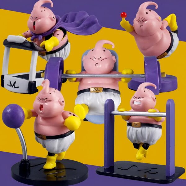 Figurines Dragon Ball Majin Buu Musculation Entraînement
