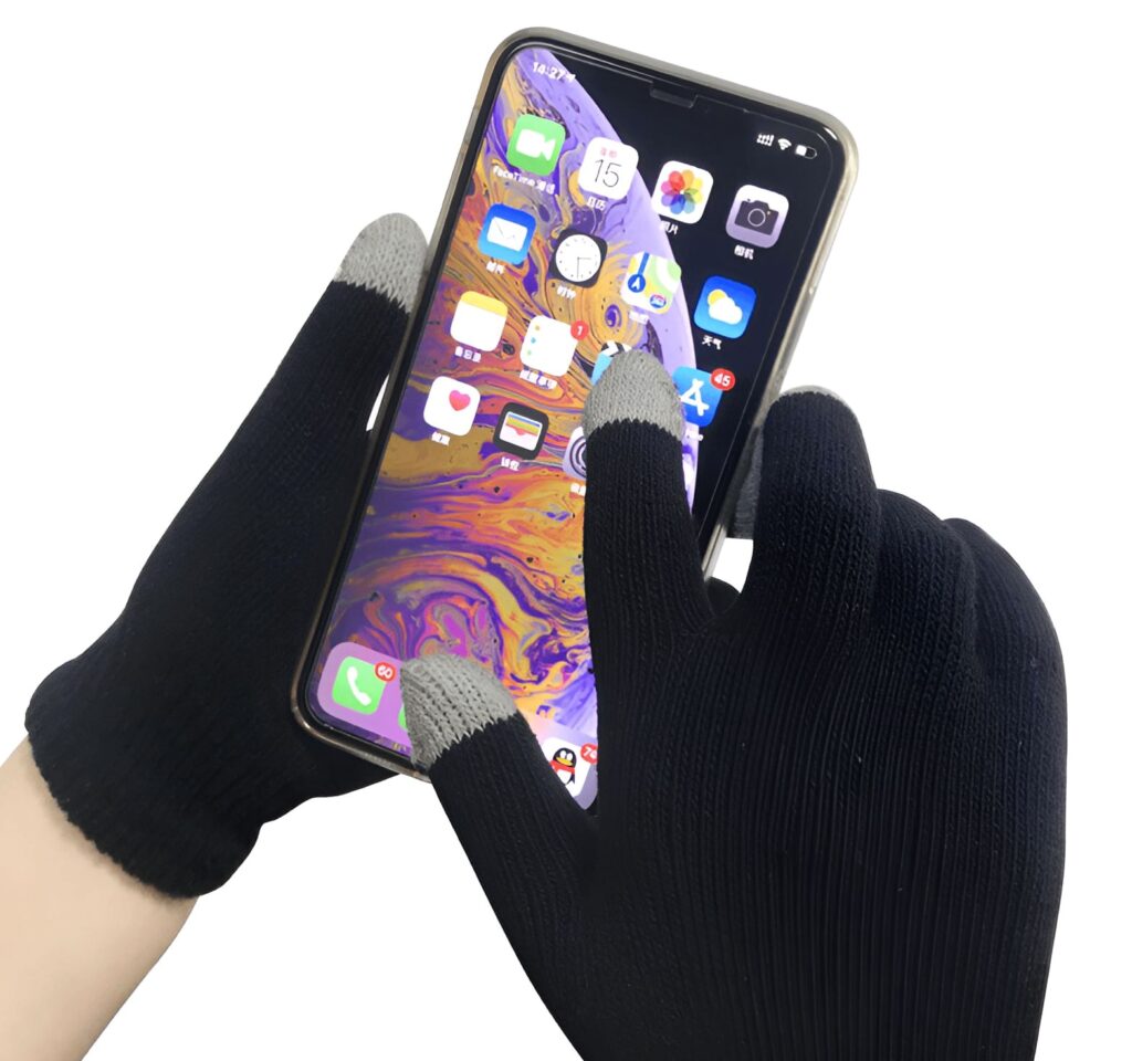 Gants Dragon Ball kanji Go symbole Goku tactiles